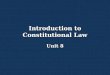 Introduction to Constitutional Law Unit 8. CJ140-02A – Introduction to Constitutional Law Unit 8: The Sixth Amendment CJ140 – Class 8 Part 1