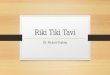 Riki Tiki Tavi By: Richard Kipling. Anticipation Guide Read the statements below and decide if you AGREE or DISAGREE with each statement. Then write a