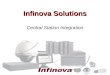 Infinova Solutions Central Station Integration. Video Verification Infinova Digital Video Recorders can be integrated with a new or existing alarm system