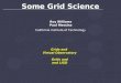 Some Grid Science California Institute of Technology Roy Williams Paul Messina Grids and Virtual Observatory Grids and and LIGO