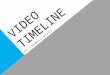 VIDEO TIMELINE BY: KENDYL MYERS. 17 TH CENTURY In the 17 th century the “Magic Lantern” was created. It was a early type of image projector