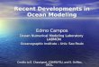 Recent Developments in Ocean Modeling Edmo Campos Ocean Numerical Modeling Laboratory LABMON Oceanographic Institute – Univ. Sao Paulo Credits to E. Chassignet,