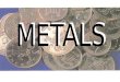 Subject Contents: 1. Properties of metals 2. Reactivity series 3. Extraction of metals 4. Iron 5. Aluminium