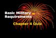 IS1(AW) Alex J. Latorre Basic Military Requirements Chapter 4 Quiz