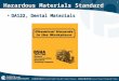 1 Hazardous Materials Standard DA122, Dental Materials