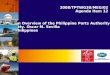 An Overview of the Philippine Ports Authority Atty. Oscar M. Sevilla Philippines 2008/TPTWG30/MEG/02 Agenda Item 12