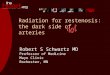 Radiation for restenosis: the dark side of arteries Robert S Schwartz MD Professor of Medicine Mayo Clinic Rochester, MN