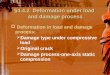 Deformation in load and damage process:  Damage type under compressive load  Original crack  Damage process-one-axis static compression §4.4.2 Deformation