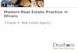 Modern Real Estate Practice in Illinois Chapter 4: Real Estate Agency