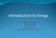 Introduction to Emgu EE4H, M.Sc 04 24086 Computer Vision Dr. Mike Spann m.spann@bham.ac.uk 