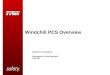 Windchill PCS Overview Product Cost System Overview for Cost Analysts 03Sep2008