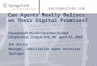 Springerlink.com 1 Can Agents Really Deliver on Their Digital Promises? Fourteenth North Carolina Serials Conference, Chapel Hill, NC April 15, 2005 Bob