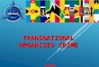 TRANSNATIONAL ORGANISED CRIME SECRET. CCSS TIER 1 THREATS: IMMEDIATE SIGNIFICANT THREAT