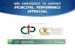 WEB CONFERENCE TO SUPPORT PRINCIPAL PERFORMANCE APPRAISAL Hosted on behalf of