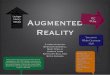 What is Augmented Reality? * Augmented reality is a live view of a physical real-world environment whose elements are merged with (or augmented by) virtual