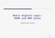 Basic Digital Logic: NAND and NOR Gates Technician Series ©Paul Godin Last Update Dec 2014