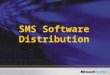 SMS Software Distribution. Overview  Explaining How SMS Distributes Software  Managing Distribution Points  Configuring Software Distribution and the