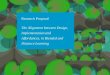 Research Proposal The Alignment between Design, Implementation and Affordances, in Blended and Distance Learning