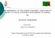 11 Bank of Zambia THE EMERGENCE OF THE GLOBAL ECONOMIC CRISIS AND ITS IMPACT TO SOCIAL ECONOMIC DEVELOPMENT OF ZAMBIA BY CALEB M. FUNDANGA Governor BANK