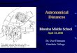 Astronomical Distances Blendon Middle School April 13, 2010 Dr. Uwe Trittmann Otterbein College