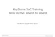 KeyStone SoC Training SRIO Demo: Board-to-Board Multicore Application Team