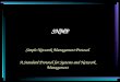 SNMP Simple Network Management Protocol A Standard Protocol for Systems and Network Management