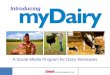 A Social Media Program for Dairy Advocates Introducing
