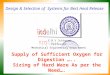 Design & Selection of Systems for Best Heat Release P M V Subbarao Professor Mechanical Engineering Department Supply of Sufficient Oxygen for Digestion
