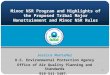 Minor NSR Program and Highlights of the Proposed Tribal Major Nonattainment and Minor NSR Rules Jessica Montañez U.S. Environmental Protection Agency Office