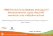 FAOSTAT emissions database and Capacity Development for supporting GHG inventories and mitigation actions NAME OF THE WORKSHOP FAO Monitoring and Assessment