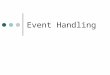Event Handling. The signals that a program receives from the operating system as a result of the actions are called events. A window based program is