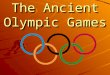 The Ancient Olympic Games. The Greeks invented athletic contests and held them in honor of their gods. The Isthmos Games were staged every two years at