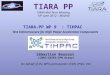 TIARA PP TIARA Mid Term Meeting 14 th June 2012 – Madrid TIARA-PP WP 9 : TIHPAC TIARA-PP WP 9 : TIHPAC Test Infrastructure for High Power Accelerator Components