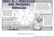 Unit 2 – Electrons and Periodic Behavior Cartoon courtesy of NearingZero.net
