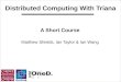 Distributed Computing With Triana A Short Course Matthew Shields, Ian Taylor & Ian Wang