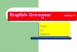 English Grammar Grades 9-12 Parts of Speech Parts of Speech