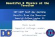 Beautiful B Physics at the Tevatron IOP HEPP half day meeting Results From the Tevatron Imperial College London, 21 September 2005 Rick Jesik Imperial