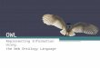 OWL Representing Information Using the Web Ontology Language