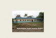 Matsangoni model health centre. BACKGROUND Matsangoni health centre is located in Bahari division, Kilifi District, Kilifi County Started in 1975 as a