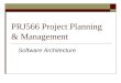 PRJ566 Project Planning & Management Software Architecture