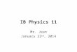 IB Physics 11 Mr. Jean January 22 nd, 2014. The plan: Video clip of the day Polarization