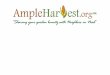 A Quick Look At How AmpleHarvest.org Works Gary Oppenheimer Master Gardener Rutgers Environmental Steward AmpleHarvest.org Founder CNN Hero