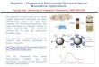 Magnetic - Fluorescent Bifunctional Nanoparticles for Biomedical Applications Yuping Bao, University of Alabama Tuscaloosa, DMR 0907204 BSA Iron oxide