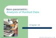©The McGraw-Hill Companies, Inc. 2008McGraw-Hill/Irwin Non-parametric: Analysis of Ranked Data Chapter 18