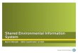 Shared Environmental Information System Bernt Röndell – SEIS Coordinator at EEA