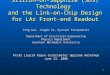 1 Silicon-on-Sapphire (SOS) Technology and the Link-on-Chip Design for LAr Front-end Readout Ping Gui, Jingbo Ye, Ryszard Stroynowski Department of Electrical