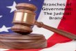 Branches of Government: The Judicial Branch. The Supreme Court Building ïƒ 