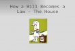 How a Bill Becomes a Law – The House 4 Types of Legislation  Bills  Joint Resolutions  Concurrent Resolutions  Resolutions