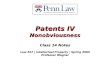 Patents IV Nonobviousness Class 14 Notes Law 507 | Intellectual Property | Spring 2004 Professor Wagner