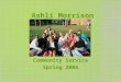 Ashli Morrison Community Service Spring 2006. Kappa Delta Shamrock Event Since 1981, Kappa Delta has supported the child abuse prevention efforts of Prevent